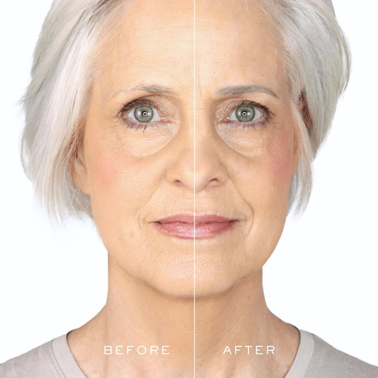 MADLUVV Exacto Brow Pencil for Flawless, Long Lasting, Realistic Brows with Dual-Ended Design Featuring Retractable Blade Tip for Precise Hair Like Detail and Blending Brush - Light Grey