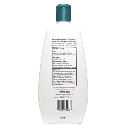Summers Laboratories Moisture-All® Lotion, Dry Skin, Sensitive Skin, Moisturel Alternative