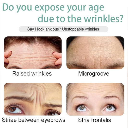 Forehead Wrinkle Patches Hydrogel, Reusable Anti-Aging Facial Patches for Forehead and Between Eyes, Hypoallergenic Silicone Gel Sleep Face Tape, Smooth Fine Lines and 11 Lines(forehead-3 Pcs)