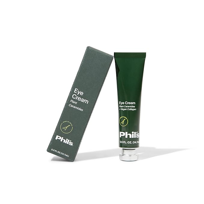 Eye Cream with Vegan Collagen + Ceramides; .5 fl oz.