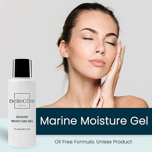 Vitamin C Face Moisturizer Gel - Oil Free Gel for Skin Hydrate, Dark Spot Corrector, Pore Minimizer, Wrinkle Care, Rosacea Treatment for Face With Pure Hyaluronic Acid & Marine Collagen | 4 oz / 118ml