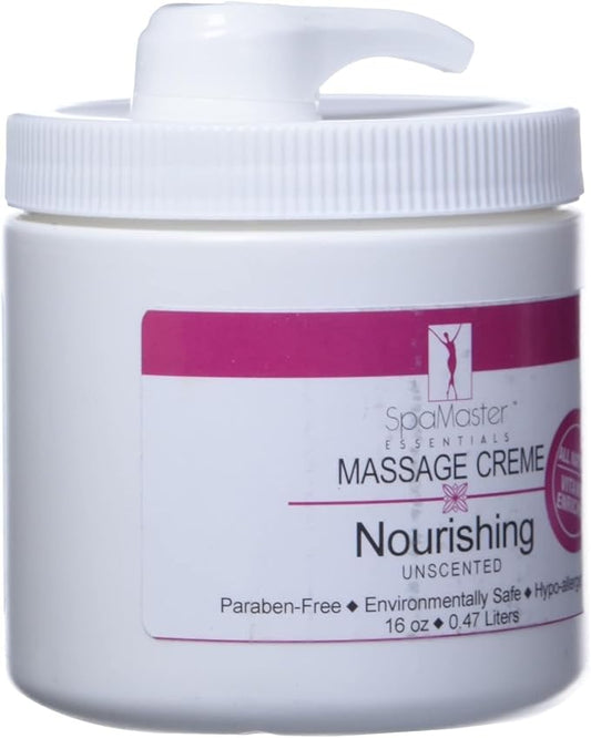 Master Massage Spamaster Unscented 16 Oz Massage Cream