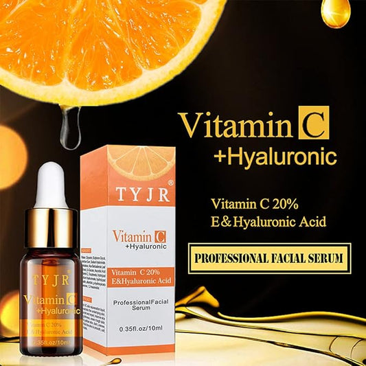 Vitamin C Face Serum - Dark Spot Remover Facial Vitamin C Serum with Hyaluronic Acid, Aloe Vera, & Vitamin E - Anti Aging Face Treatment for Dark Spots, Sun Damage, Fine Lines and Wrinkles