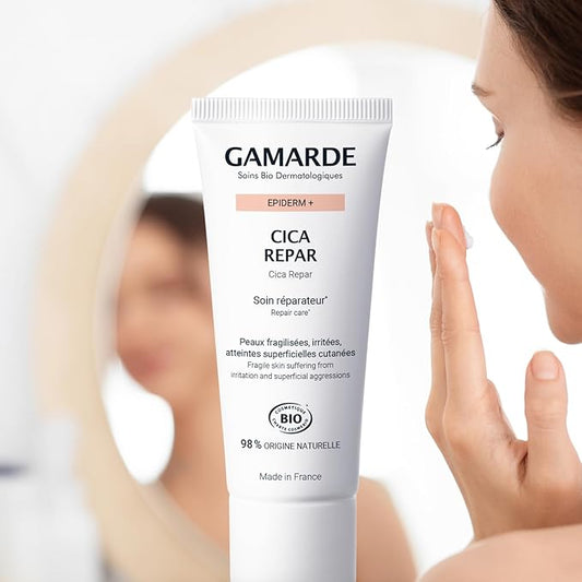 Cica Repair - Natural Origin Face Moisturizer - Fragrance-Free for Fragile and Damaged Skin - for Adults and Children 3 Plus - 1.41 oz