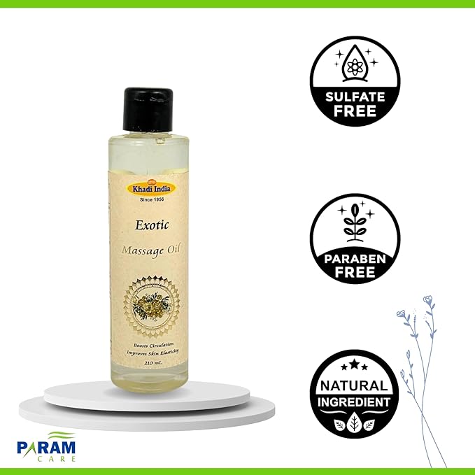 Exotic Massage Oil: A Luxurious Blend (Set of 2)