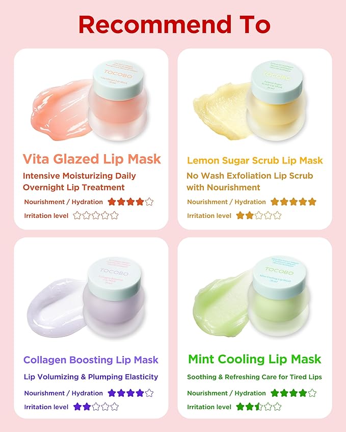 TOCOBO Mint Cooling Lip Mask – Korean Overnight Lip Treatment with Apple Mint, Tea Tree & Olive Oil – Soothing, Hydrating, Refreshing Balm – Soft Melting Texture, Fresh Herb Scent, 0.5 oz.