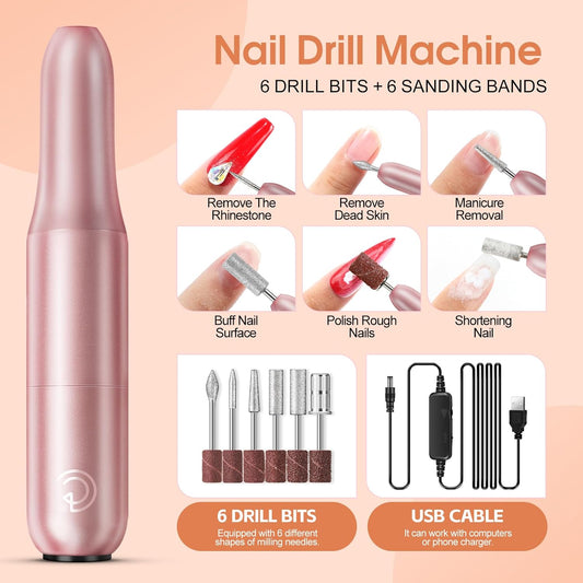 COSCELIA 66pcs Gel Nail Polish Kit with U V light and Drill Starter Kit 35 Colors Fall Gel Polish Set 5pcs Top Base Coat Nail Art Supplies French Gel Manicure Kit Gifts for Women DIY at Home