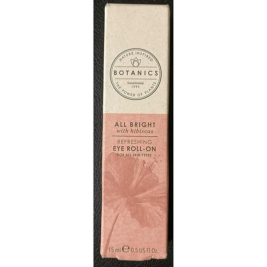 All Bright with hibiscus, refreshing eye roll on for all skin types