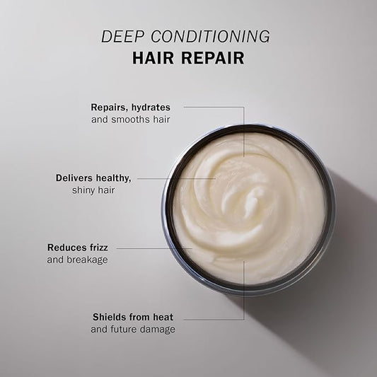 TRUSS Miracle Hair Mask - Hair Care for Women & Men Formulated with Blend of Oils & Nano Repair Technology - Hydrating, Detangling & Nourishing Conditioning Treatment for Damaged Strands (8.8 oz)