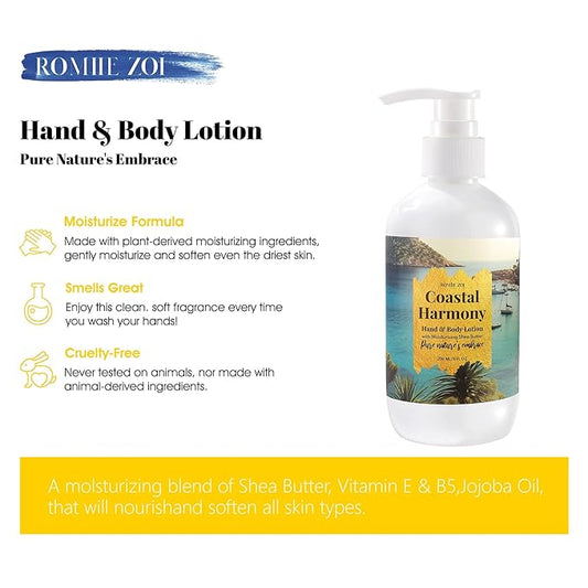 Ibiza Coastal Harmony Hand & Body Lotion - Island Breeze Scent, 236ml (8 fl oz)