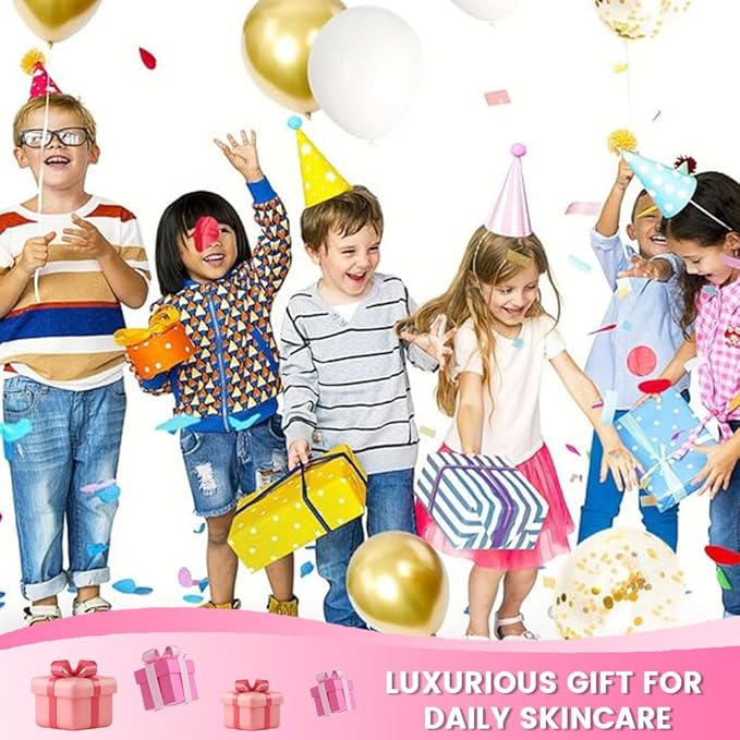 Kaely 10 Pack Orange Face Masks for Kids, Kids Face Mask Spa Day kit Supplies, Spa Party Favors for Teens Girls Women, Sheet Facial Mask Skincare Gifts Set, Moisturize Soothe for All Skin Types, 05