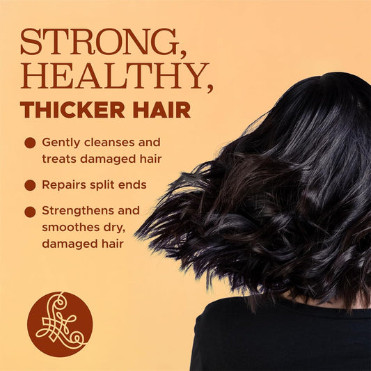 Luseta Turmeric & Collagen Hair Serum for Damaged and Thining Hair, Strengthening Oil Treatment Preventing breakage for Women and Men Adding Shine 3.38oz