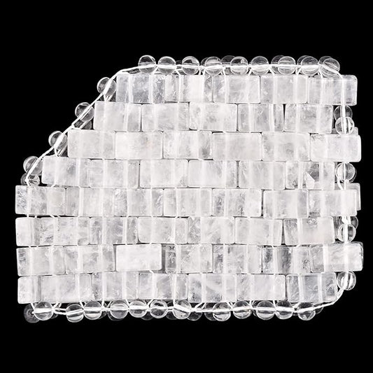 ideayard Crystal Eye Mask - Cooling Jade & 100% Clear Quartz Soothe Stone Mask