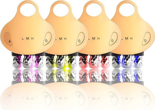 GLO24K 3D SPA PRO Massager+ I Advanced Skin Rejuvenation Device for the Face, Neck and Body I Based on LED Light, Vibration, and Advanced Technologies I 4 Rotating Massage Heads