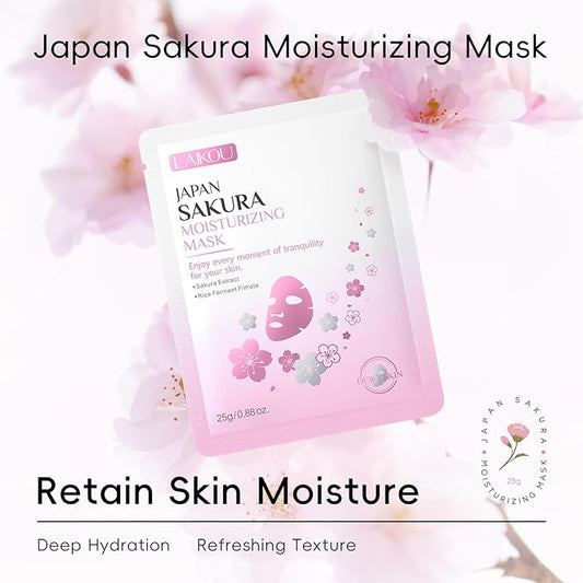 Face Mask, Korean Face Mask, Collagen Mask, Facial Mask for Glass Skin Hydrating, Moisturizing and Firming 25ml/30ml 15pcs