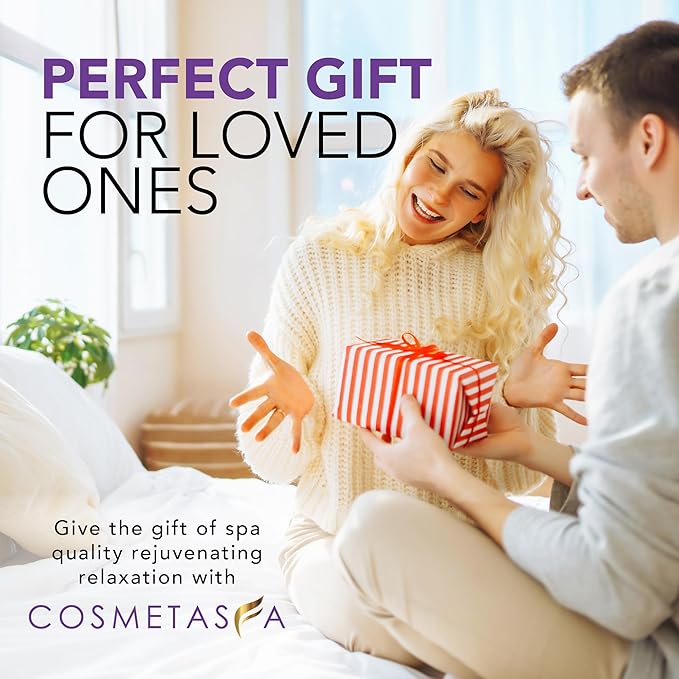 Lavender Relaxation Massage Oil - No Stain 100% Natural Blend of Spa Quality Oils for Soothing, Calming, Aromatic Massage Therapy 8.8 oz by Cosmetasa