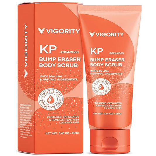 VIGORITY Women’s Balance & Glow Duo – KP Body Scrub + Estrogen Cream
