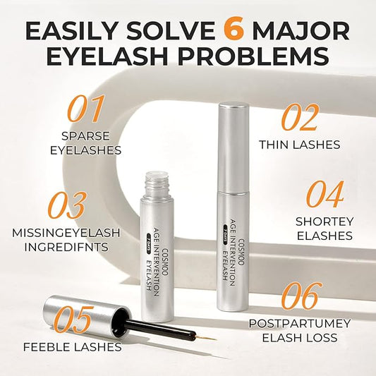 Eyelash Growth Serum, Lash Enhancing Serum with Advanced Formula to Boost Longer Fuller and Thicker Luscious Lashes, Non-Irritating Eyelashes