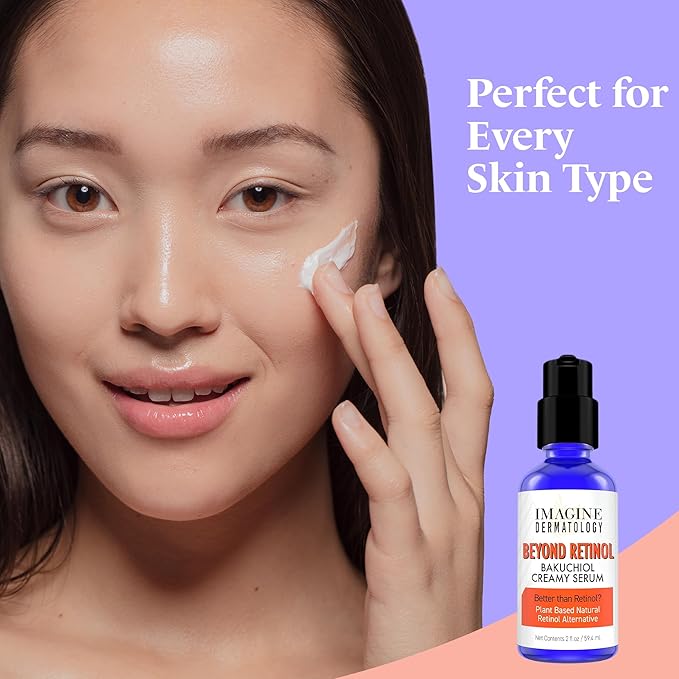 Beyond Retinol Bakuchiol Creamy Serum - G3L Delivery System for Anti-Aging & Anti Wrinkle - Bakuchiol Moisturizer, Bakuchiol Serum, Bakuchiol Retinol Alternative - Bakuchiol Oil, 2 fl oz/59.4 ml