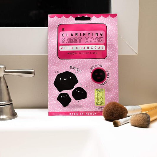 SU GU CLARIFYING SHEET MASK WITH CHARCOAL 1 MASK