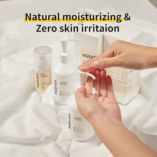 NOURISHING LOTION, Natural moisturizing ingredients, Zero skin irritation, Paraben-free and formulated without harmful ingredients, Safe for everyone in the family