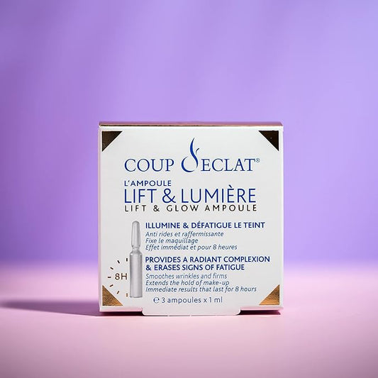 Coup d'Eclat Lift & Glow Ampoules - Instant Radiance Boosting Serum for All Skin Types 3x 0.033 Fl.Oz