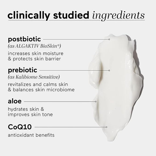 mindbodygreen postbiotic body lotion - Ultra-hydrating, firming, and clean body lotion with next-gen pre and postbiotics, aloe, oat oil, shea butter, coenzyme QIO. Vegan. Paraben and phthalate free.