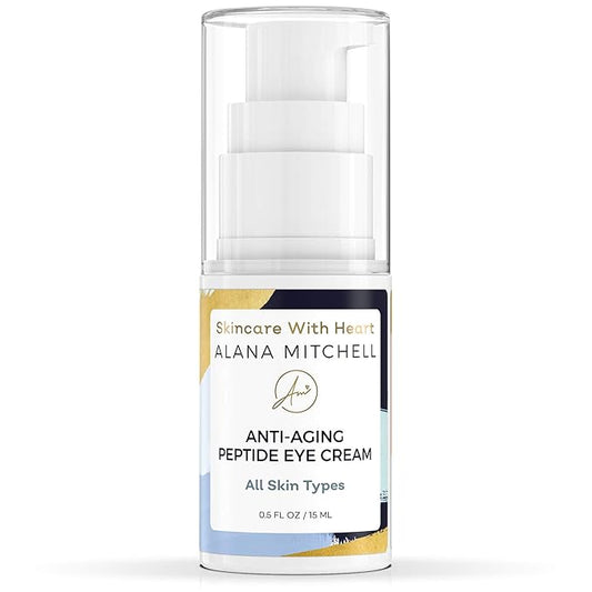 Alana Mitchell Anti-Aging Peptide Eye Cream Hyaluronic Moisture Boost Serum