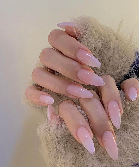 Hema Free Builder Gel (Milky White+ Baby Pink) - Hypoallergenic Strong Base Coat | Long-Lasting Adhesion (30+ Days) for Professional Nails Gift for Women