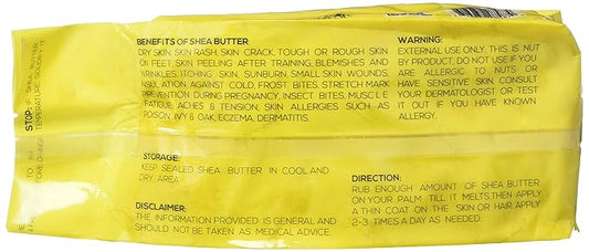 Unrefined Raw Shea Butter A Quality From Ghana (7 LB)