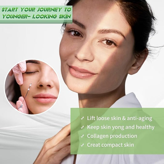 elves Pdo Threads Multi for Face and Whole Body Lift/Multi Threads Pdo with Blunt L Tip/Comes With The Pilot/Starter Tip/ 20pieces (21G50mm)