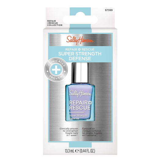 Sally Hansen® Repair + Rescue, Super Strength Defense, Nail Strengthener, Stronger Nails in 1 Week