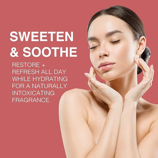 | Amaranth Refreshing Lightly Scented Floral Roll-On Perfume Body Oill - Body Oils for Women Perfume - Enriched w/Apricot Oil, Sweet Almond Oil, Fractionated Coconut Oil - 1OZ