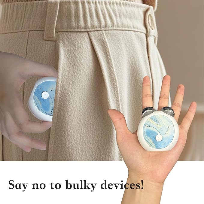 Face and Neck Massager Tools - Mini Face Lift Device - Skin Tightening Device - Face Sculpting Tool - Red Blue Light Led Facial Sculptor - Face Massager Tool Beauty Massager For Face Body Legs Neck