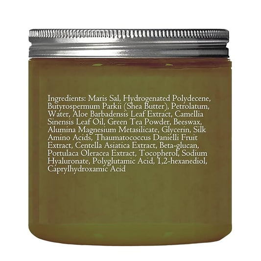 Green Tea Matcha Body & Foot Scrub 10 oz - A blend of matcha green tea extract, shea butter, and coconut oil for a soothing journey to a tranquil Zen garden - The best stocking stuffer