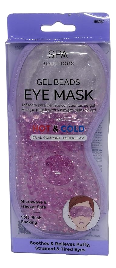 Cala Lavender gel beads eye mask