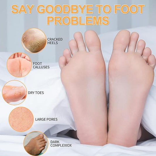 Foot Pedicure Spa Set,Foot Soak Spa Home Pedicure Kit with Bath Salt, Moisturizing Foot Scrub Cream Lotion, Foot Care for Dead Skin, Dry Cracked Feet, Make Baby Soft Feet, 3 Set