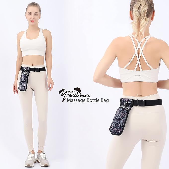 1Huixin Massage Oil Bag and Bottle Holster for Therapists