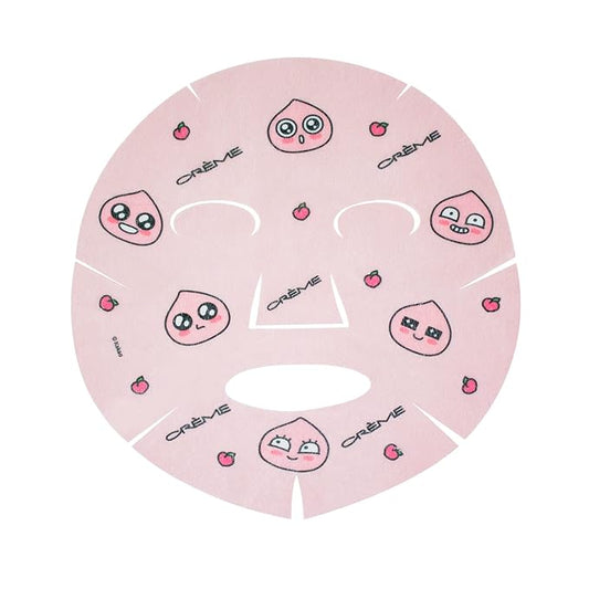 The Crème Shop APEACH CALL ME SMOOTH Printed Essence Sheet Mask (3 Pack)