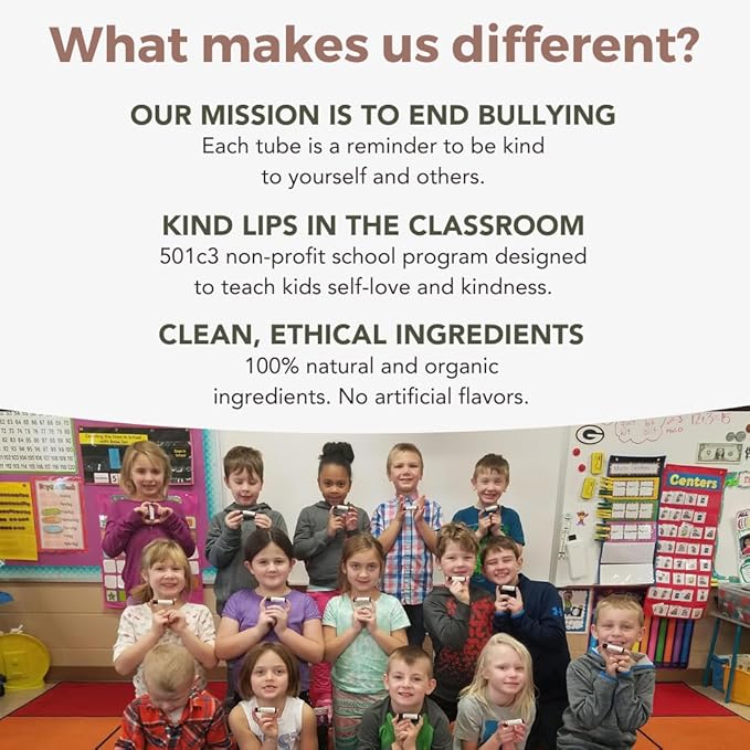 Watermelon Lip Balm – Natural & Organic Chapstick for Dry Lips | Gluten-Free Lip Care by Kind Lips | Fruity Lip Balm for Kids & Adults | 5-Pack Moisturizing Lip Salve