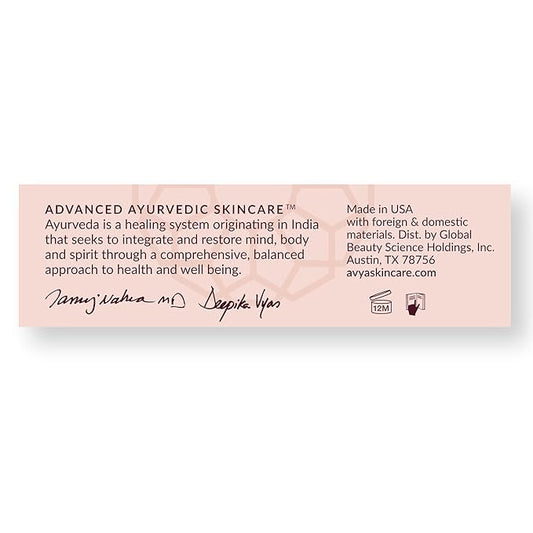 AVYA SPF 40 Sheer Tinted Moisturizer with Hyaluronic Acid & Green Chai – Advanced Ayurvedic Skincare Treatment for Balanced and Brighter Skin/Fair & Light Skintones Shade #1 (0.34oz/10ml)