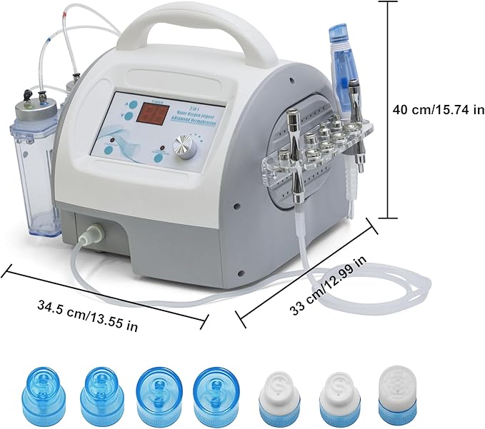 Elitzia 2 in 1 Hydro Dermabrasion Diamond Microdermabrasion Machine Skin Peeling Water Beauty Machine Water Peel System Skin Cleansing ETWD006