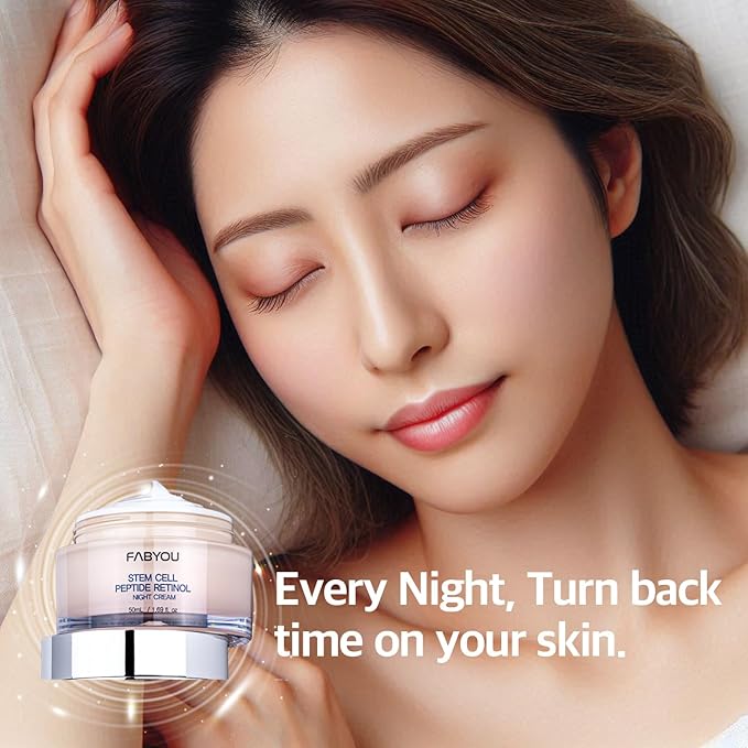 Fabyou Special Retinol Peptide Anti-Aging Korea Skin Care Night Care Set, Powerful Wrinkle Reduction & Skin Elasticity Boost with Retinol, Peptides| Fast Absorbing, Non-Sticky Formula for All Skin