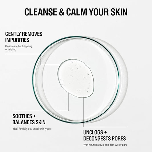 Grown Alchemist Gentle Gel Facial Cleanser (200ml) Natural Face Wash. Hydrating Bergamot & Rosebud Exfoliating with Willow Bark, a Salicylic Acid Alternative.