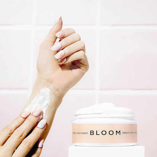 Better Than Magic Hydrating Shea Body Butter – Ultra-Moisturizing Cream for Velvety-Soft & Glowing Skin – Bloom Scent – 8 oz