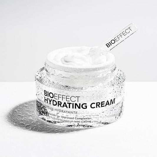 BIOEFFECT Hydrating Cream Moisturizer with Hyaluronic Acid, Plant-Based EGF and Antioxidants, an Anti-aging, Long-lasting Water Cream and Oil-free Facial Lotion that Boosts Moisture Levels (50 mL)