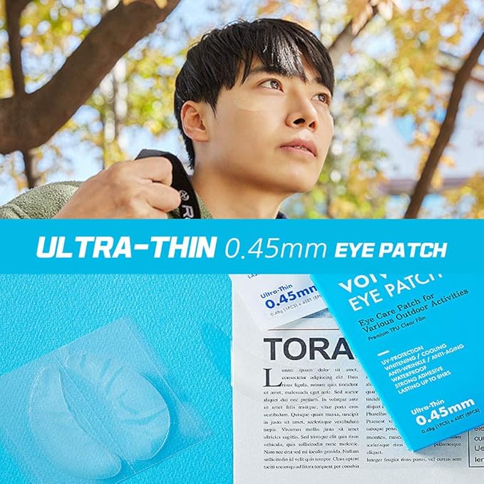 Volver skin Outdoor Eye Patches, Under Eye Mask, For Anti-Wrinkle Pads For Fine Lines and Wrinkles, UVA, UVB blocking function