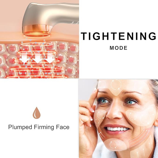 Lefay Face Skin Tightening Machine - Radio Frequency Anti-Aging Device Microcurrent Face Massager Lifting, Firming, Toning, Wrinkles Reduction De-Puffiness for Facial and Neck