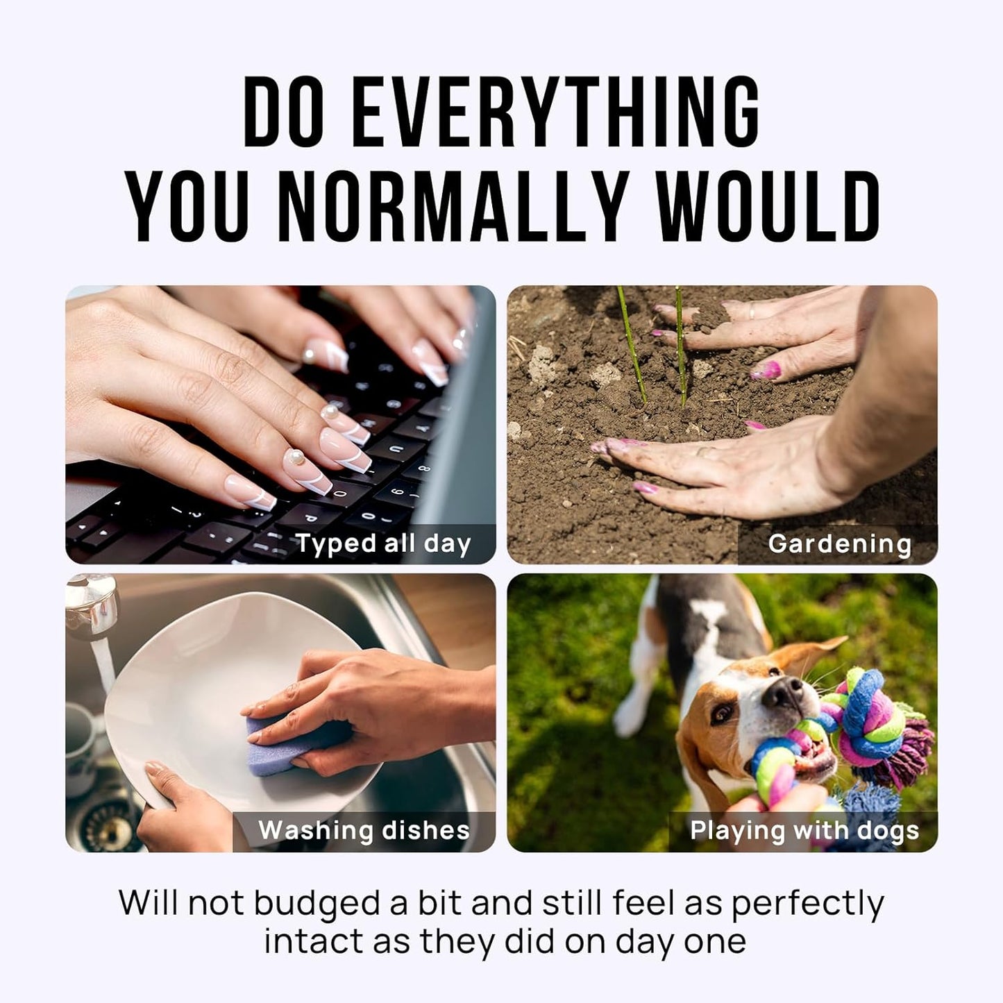 BTArtbox Press On Nails Short - Red Press on Nails, Short Oval Fake Nails with Nail Glue, Natural Reusable Glue On Nails in 16 Sizes Soft Gel Nail Kit, Mulled Wine