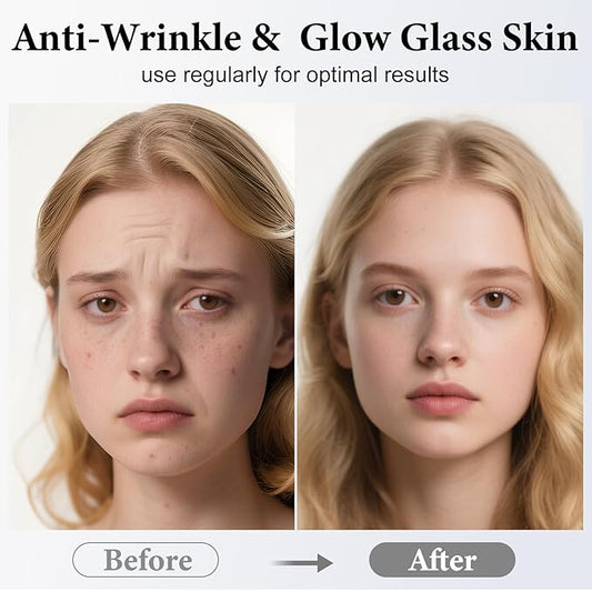 ISTON 4-Pack Collagen Face Mask,4 Pack Hydrating Face Masks for Glass Skin-Overnight Face Masks Skincare | Anti-Wrinkle,Firming,Pore Minimizing,Elasticity | TikTok Trend Items Skin Care